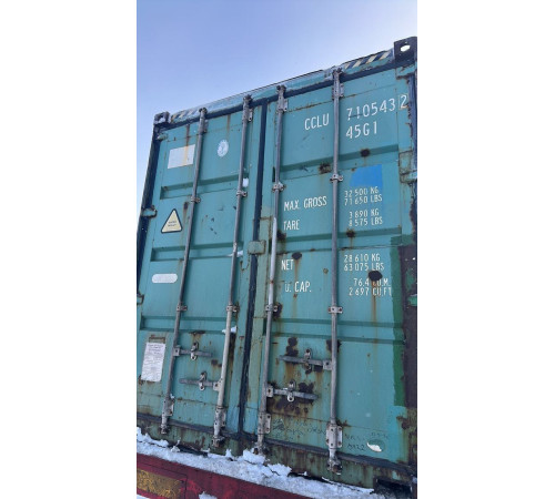 Морской контейнер 40ф HC бу 
