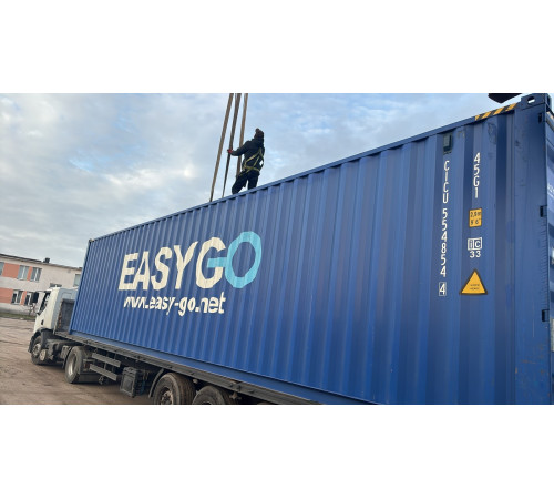 Морской контейнер 40ф HC - Новый  (One Way - Один Путь)