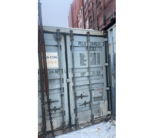 Морской контейнер 20ф бу