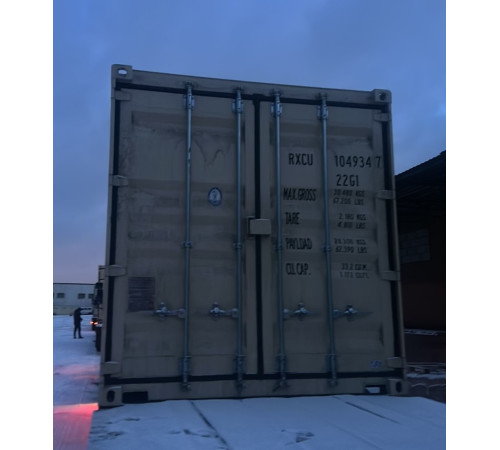 Морской Контейнер 20ф DC Новый (One Way - Один путь) 