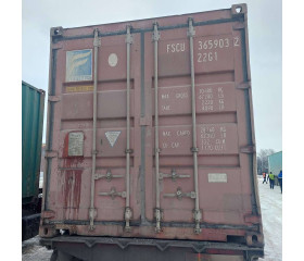 Морской контейнер 20ф бу
