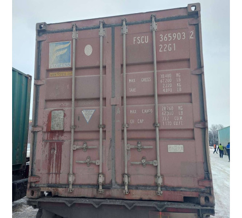 Морской контейнер 20ф бу