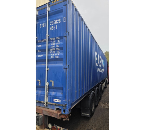Морской контейнер 40ф HC - Новый  (One Way - Один Путь)